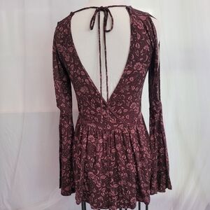 American Eagle bell sleeve shirt XS